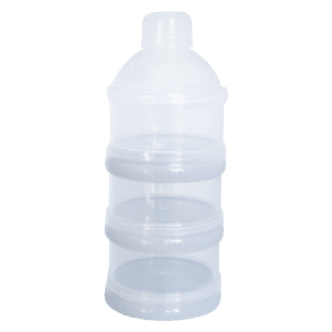 Container til modermælkserstatning og snack