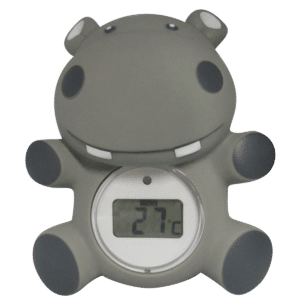 Bade og rum termometer Flodhest