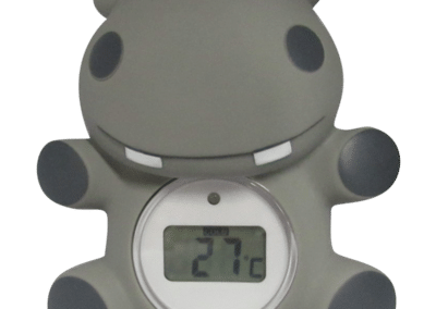 Bade og rum termometer Flodhest