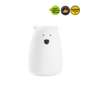 Lille silikone lampe fra Rabbit and Friends med batteri