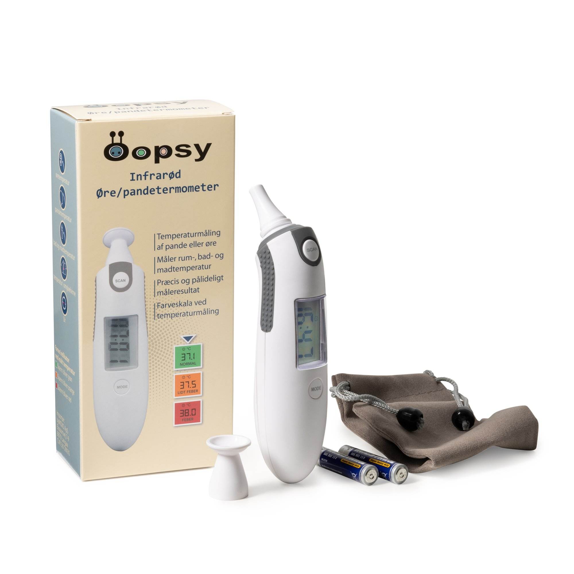 Termometer m emballage