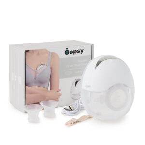 Oopsy Bærbar elektriske brystpumpe , single