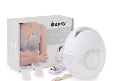 Oopsy Bærbar elektriske brystpumpe , single